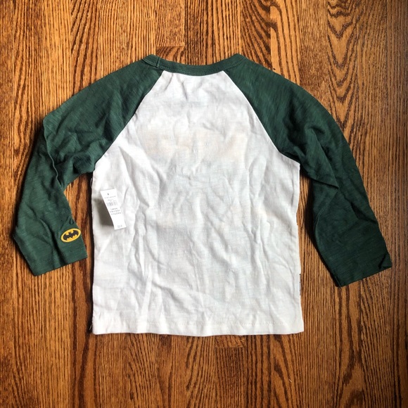 GAP toddler long sleeve tee, superhero, Batman, size 3 years - Picture 4 of 6